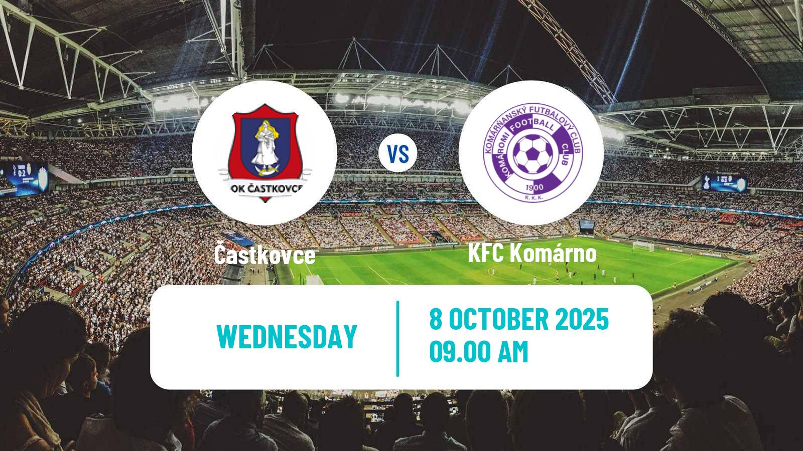 Soccer Slovak Cup Častkovce - Komárno