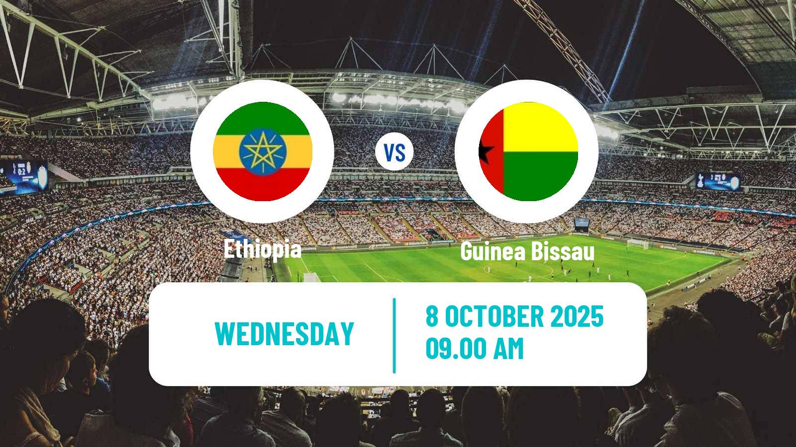 Soccer FIFA World Cup Ethiopia - Guinea Bissau