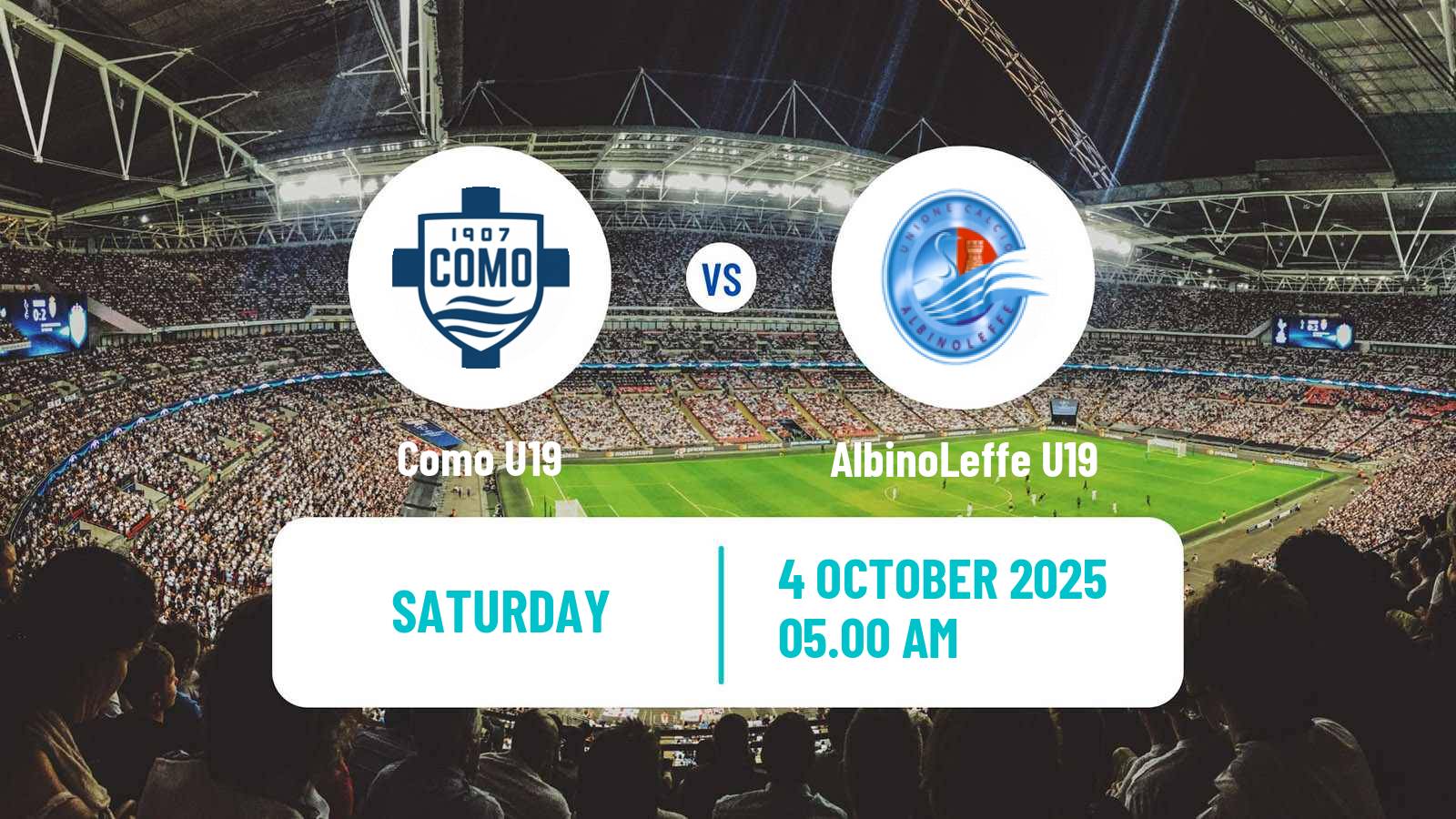 Soccer Italian Primavera 2 Como U19 - AlbinoLeffe U19