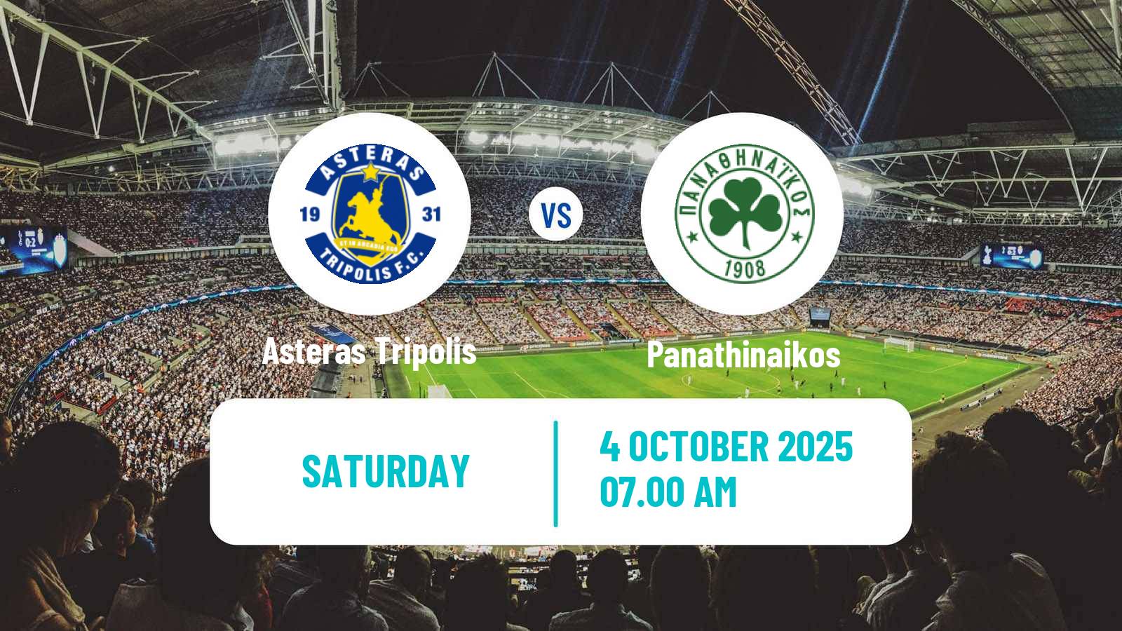 Soccer Greek Division A Women Asteras Tripolis - Panathinaikos