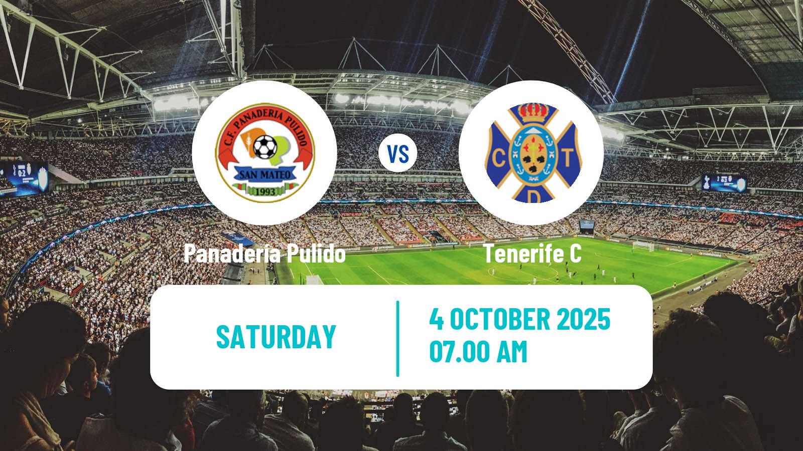 Soccer Spanish Tercera RFEF - Group 12 Panadería Pulido - Tenerife C