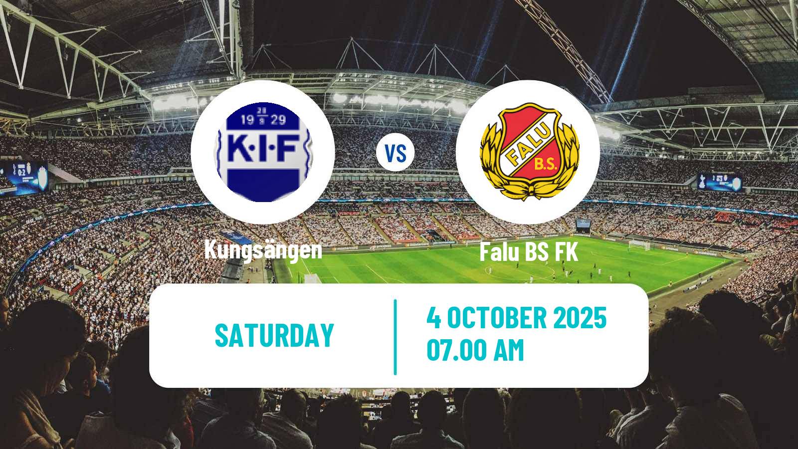 Soccer Swedish Division 2 - Norra Svealand Kungsängen - Falu