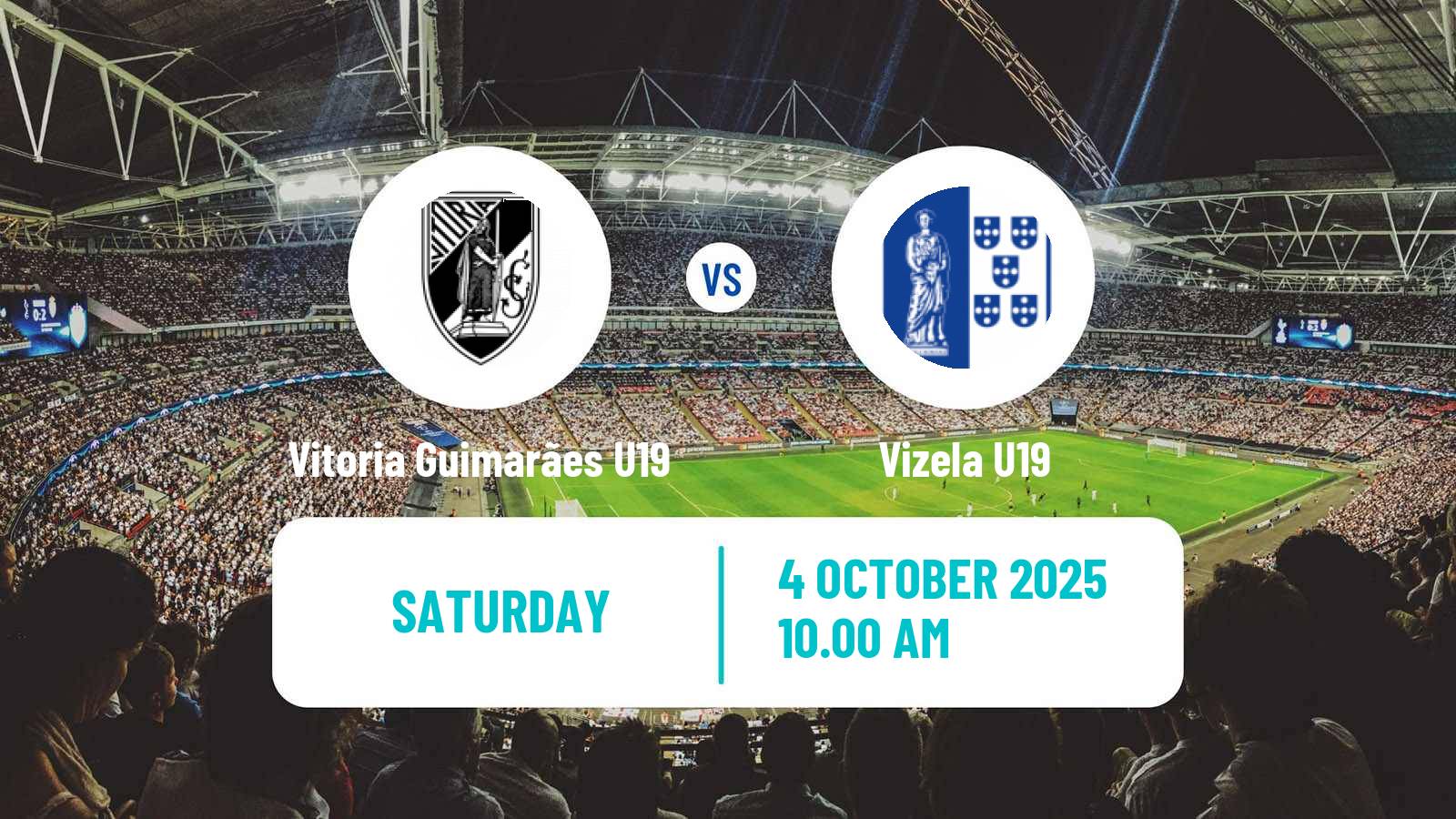 Soccer Portuguese Campeonato Nacional U19 Vitoria Guimarães U19 - Vizela U19