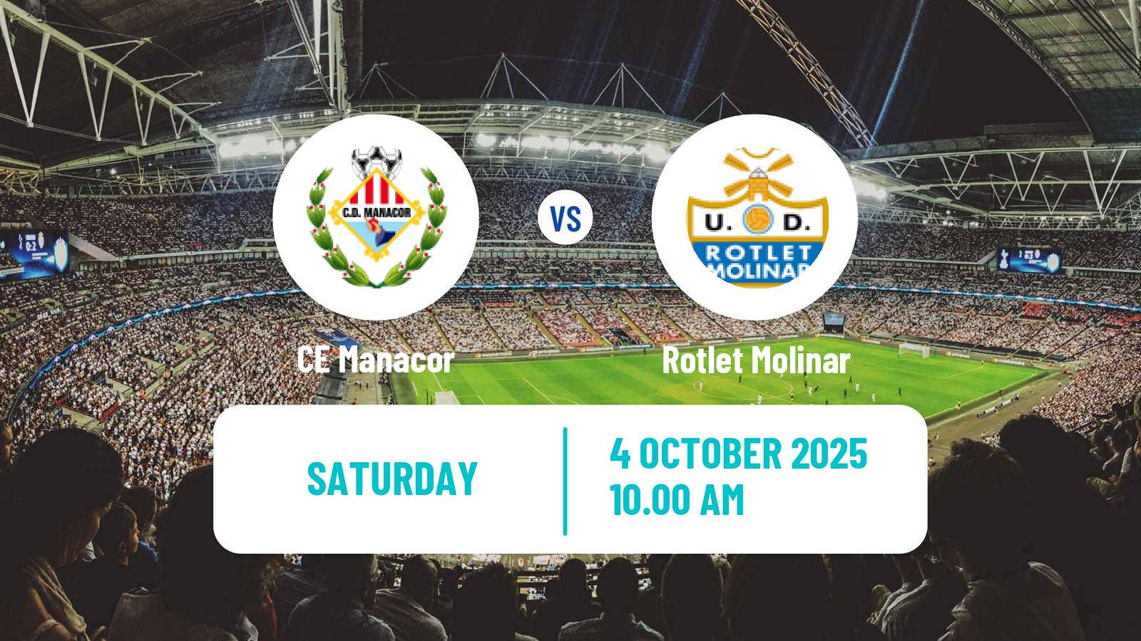 Soccer Spanish Tercera RFEF - Group 11 Manacor - Rotlet Molinar