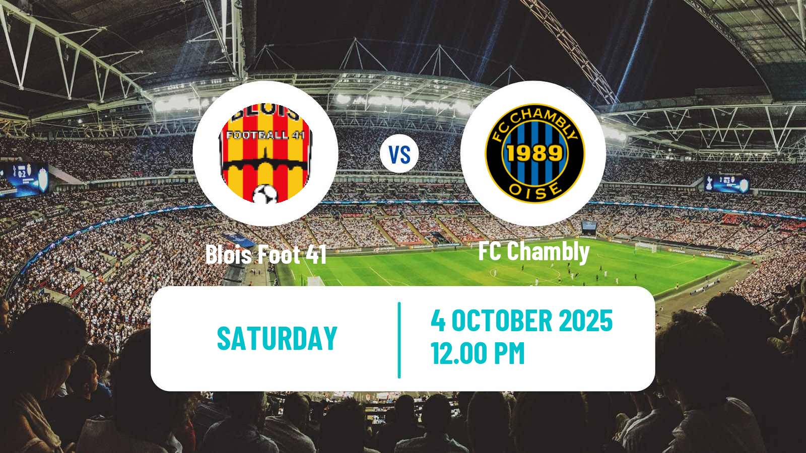 Soccer French National 2 - Group B Blois Foot 41 - Chambly