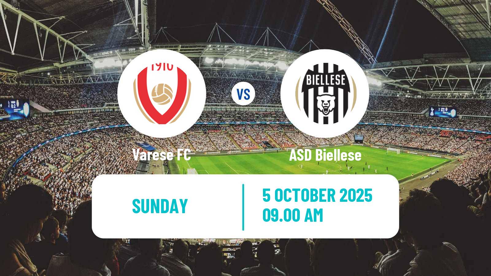 Soccer Italian Serie D - Group A Varese - Biellese