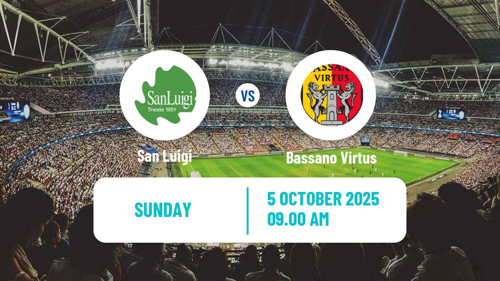 Soccer Italian Serie D - Group C San Luigi - Bassano Virtus