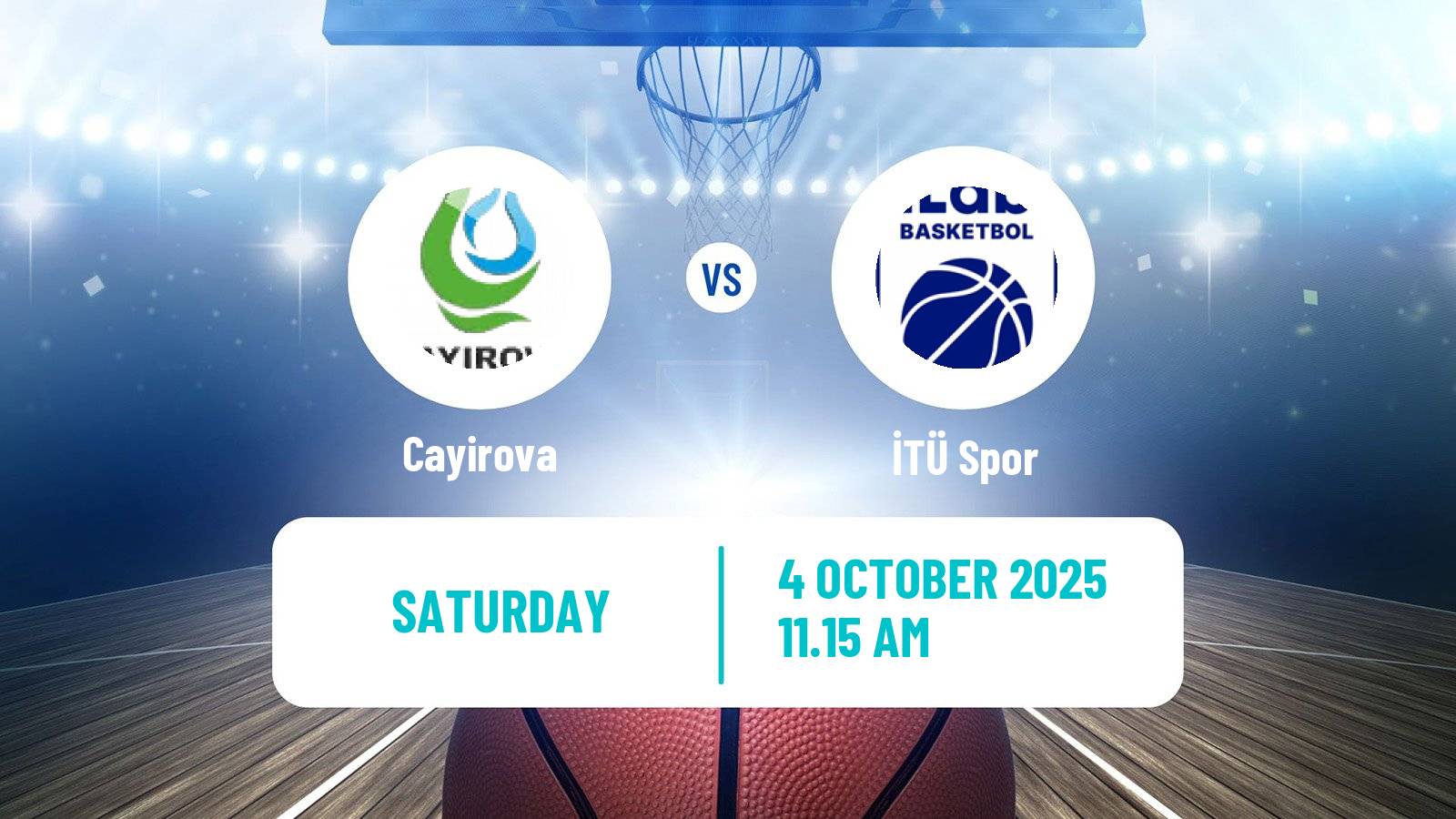 Basketball Turkish TBL Cayirova - İTÜ