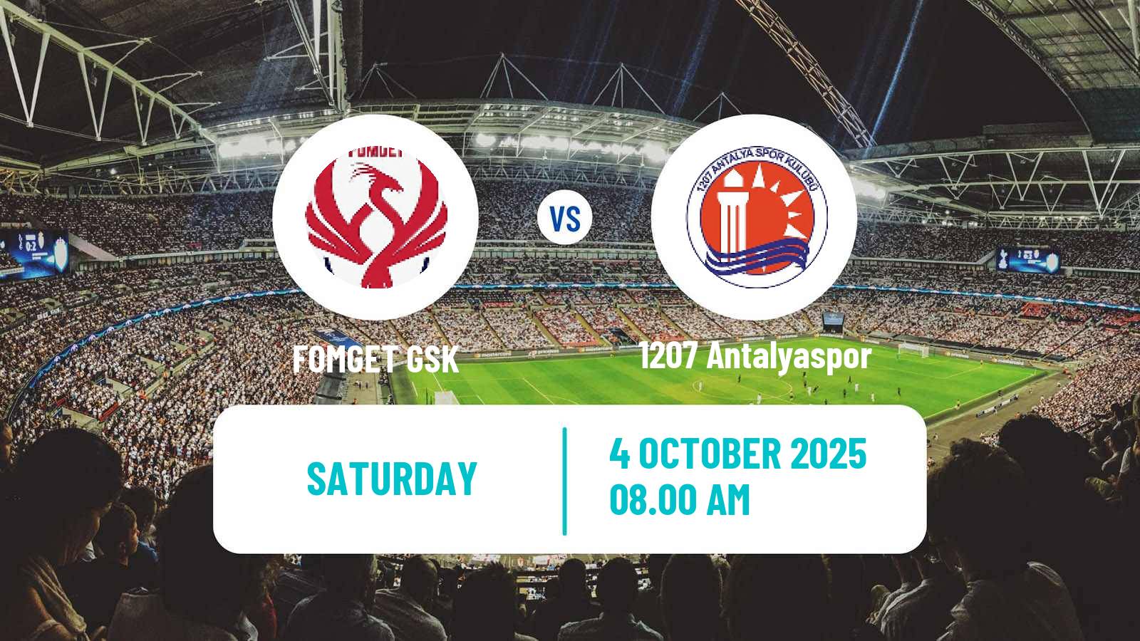 Soccer Turkish Super Lig Women FOMGET GSK - 1207 Antalyaspor