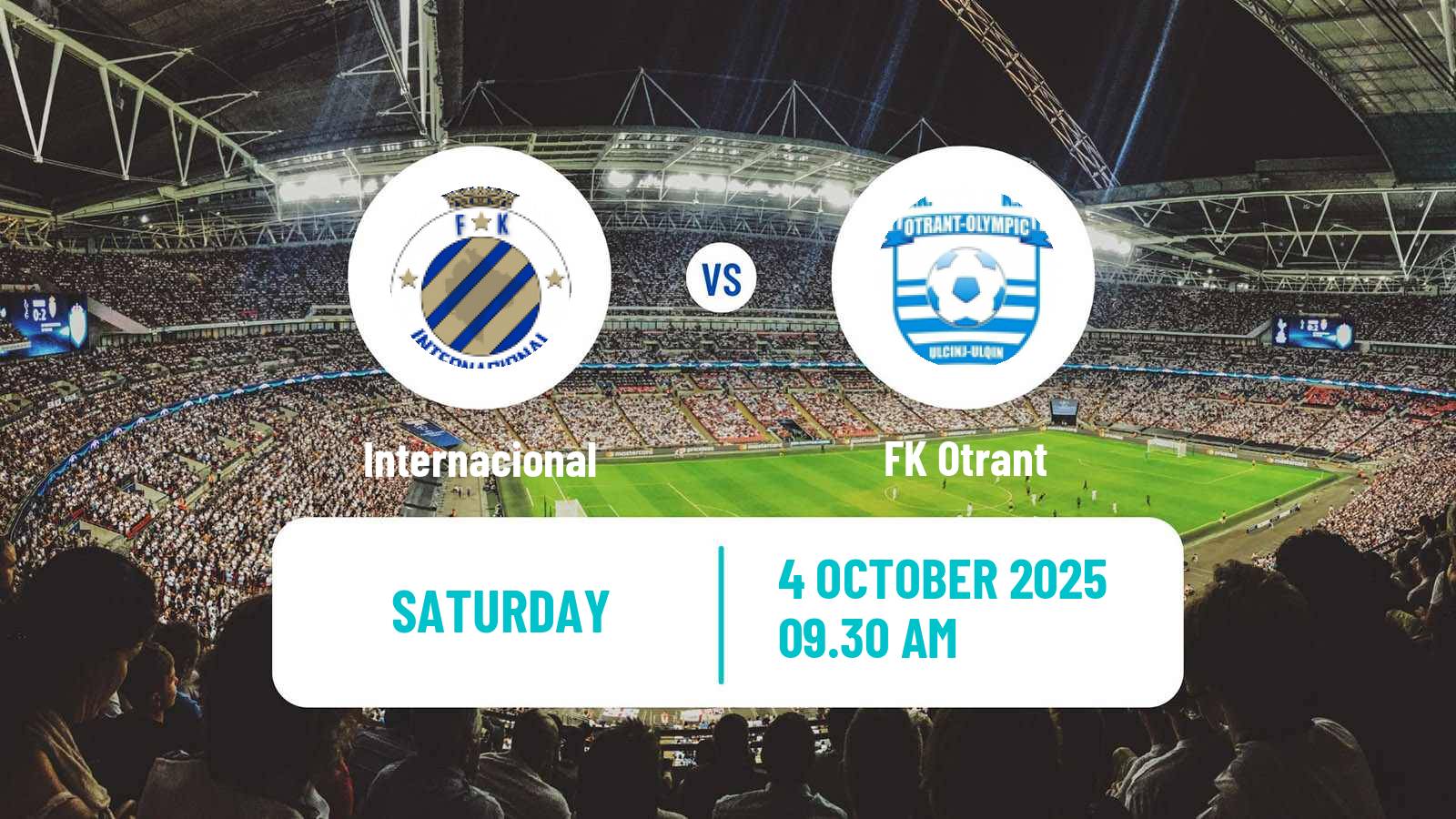 Soccer Montenegrin Druga Liga Internacional - Otrant