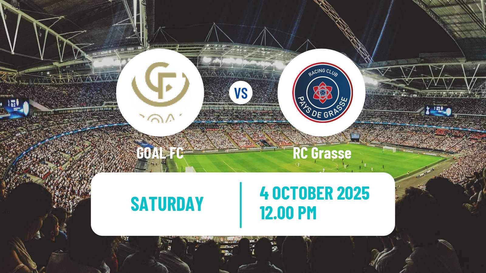Soccer French National 2 - Group C GOAL FC - Grasse