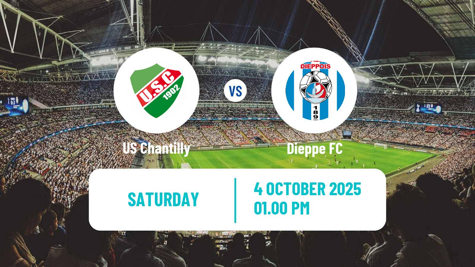 Soccer French National 2 - Group B Chantilly - Dieppe