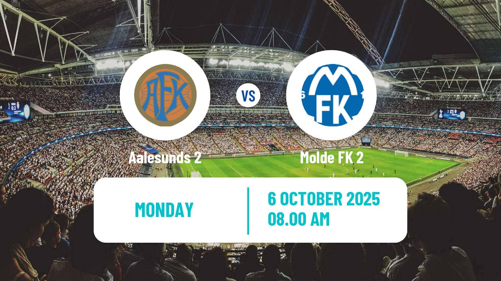 Soccer Norwegian Division 3 - Group 2 Aalesunds 2 - Molde 2