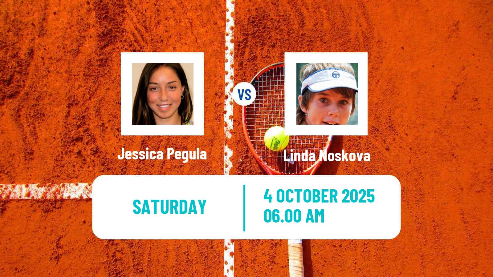 Tennis WTA Beijing Jessica Pegula - Linda Noskova