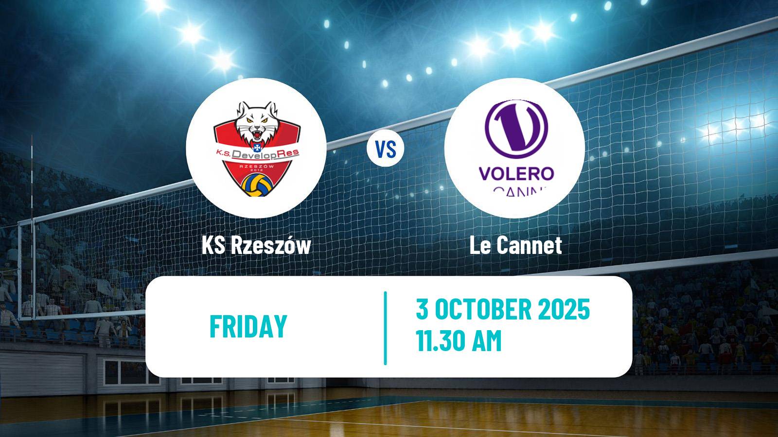 Volleyball Club Friendly Volleyball Women KS Rzeszów - Le Cannet