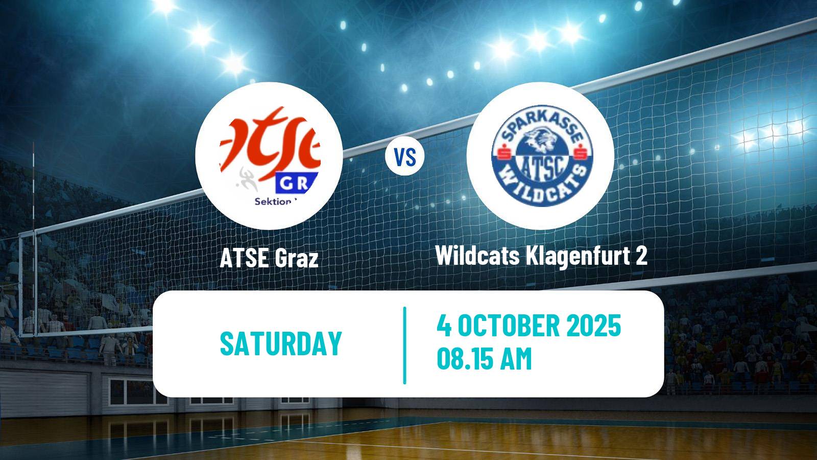 Volleyball Austrian 2 Bundesliga Volleyball Women ATSE Graz - Wildcats Klagenfurt 2