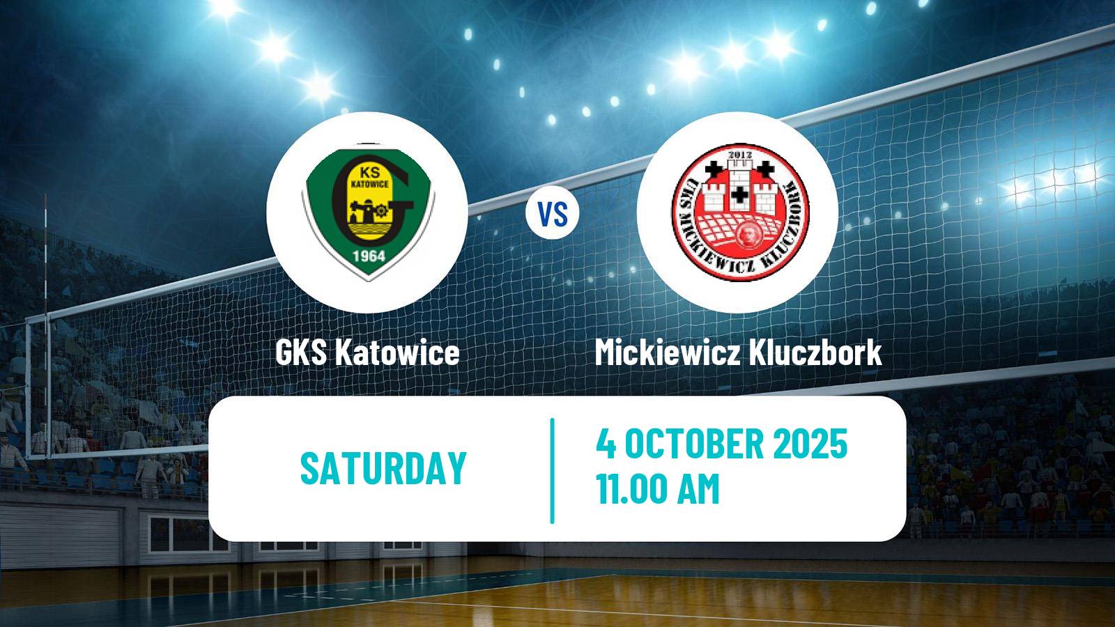 Volleyball Polish I Liga Volleyball GKS Katowice - Mickiewicz Kluczbork