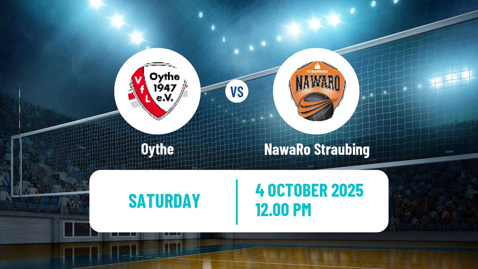 Volleyball German 2 Bundesliga Pro Volleyball Women Oythe - NawaRo Straubing