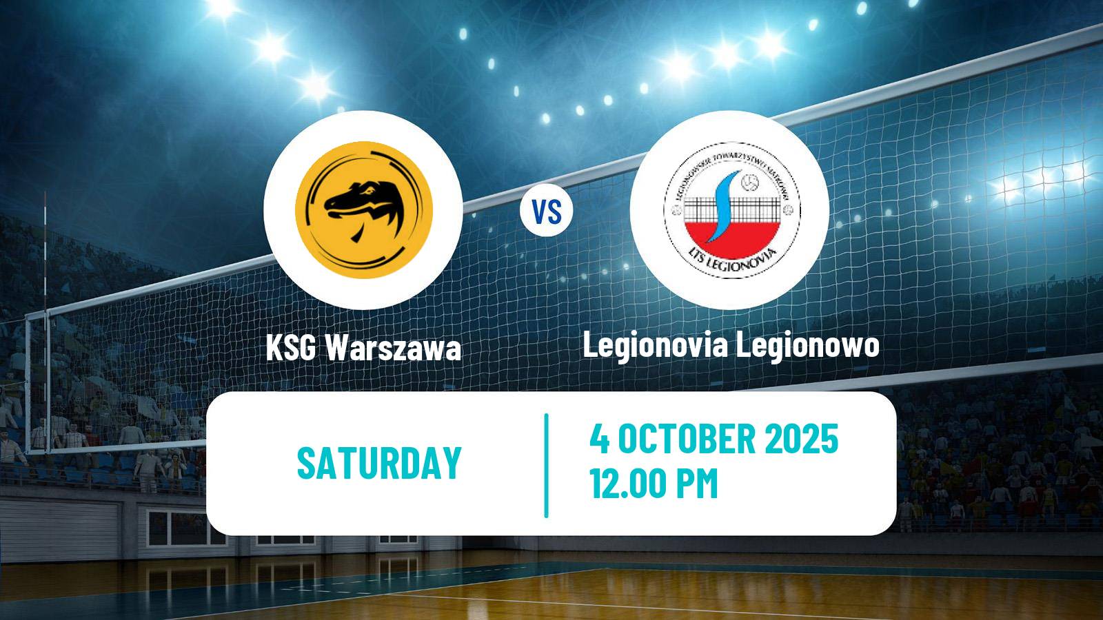 Volleyball Polish I Liga Volleyball Women KSG Warszawa - Legionovia Legionowo