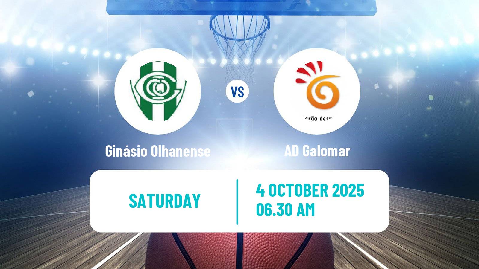 Basketball Portuguese Proliga Basketball Ginásio Olhanense - Galomar