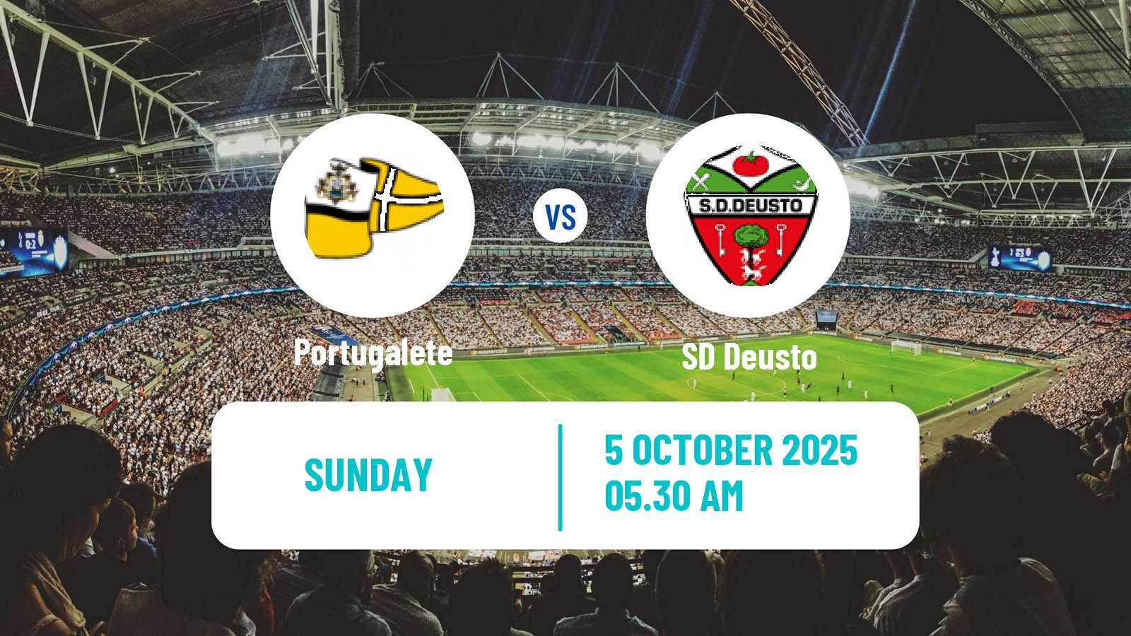 Soccer Spanish Tercera RFEF - Group 4 Portugalete - Deusto