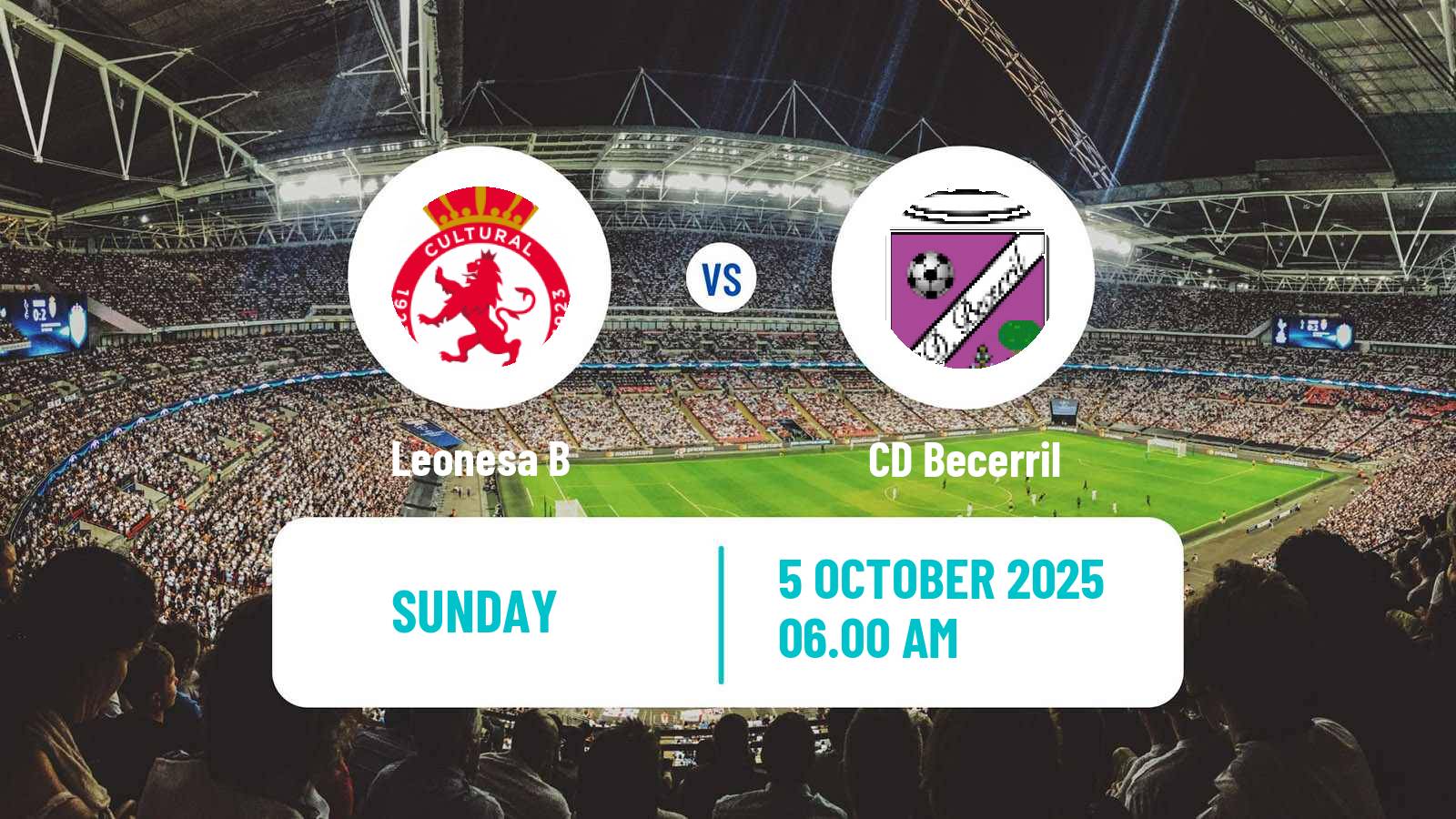 Soccer Spanish Tercera RFEF - Group 8 Leonesa B - Becerril