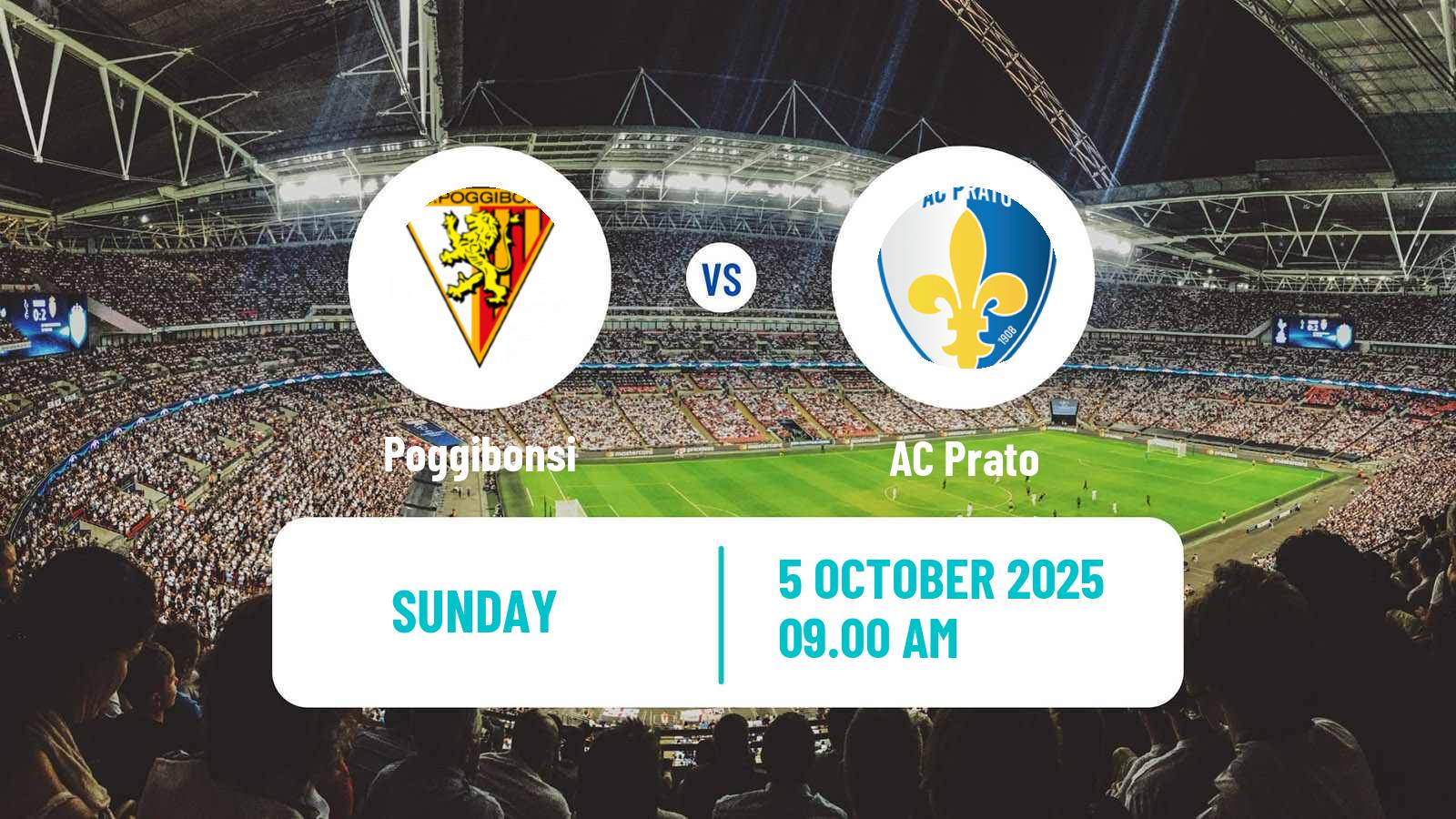 Soccer Italian Serie D - Group E Poggibonsi - Prato