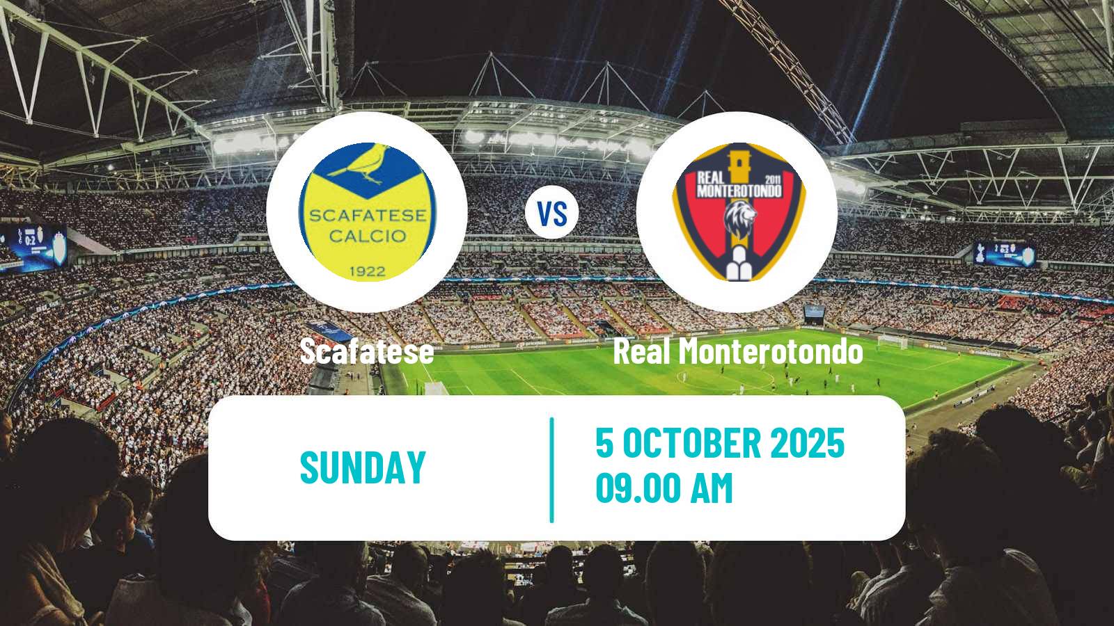 Soccer Italian Serie D - Group G Scafatese - Real Monterotondo