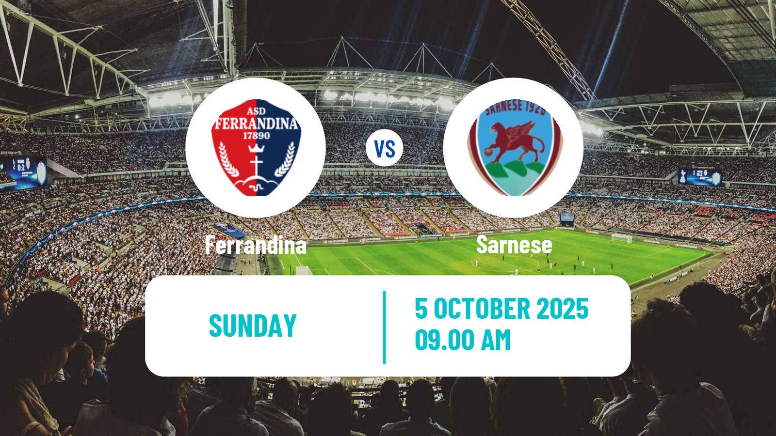 Soccer Italian Serie D - Group H Ferrandina - Sarnese