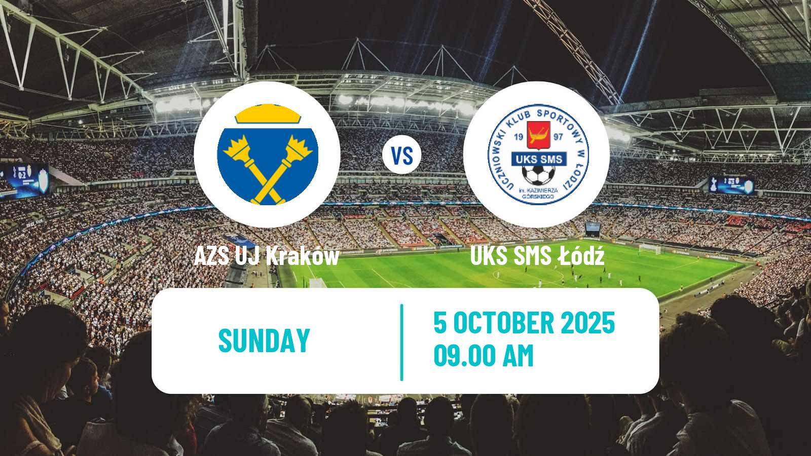 Soccer Polish Ekstraliga Women AZS UJ Kraków - UKS SMS Łódź