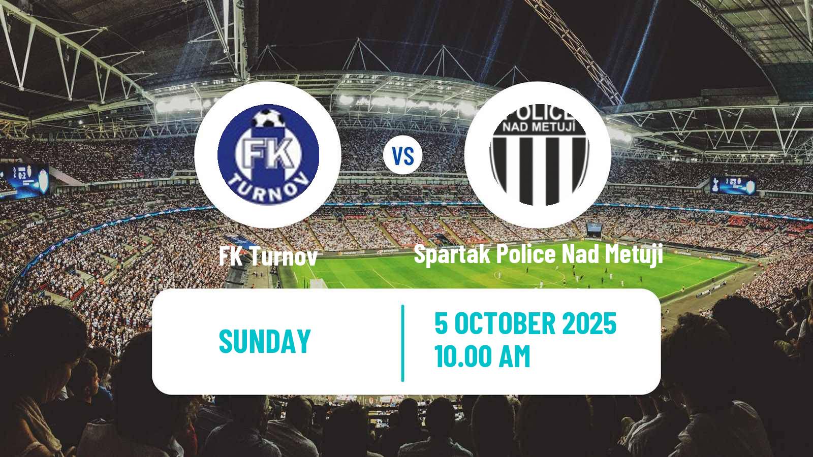 Soccer Czech Division C Turnov - Spartak Police Nad Metuji