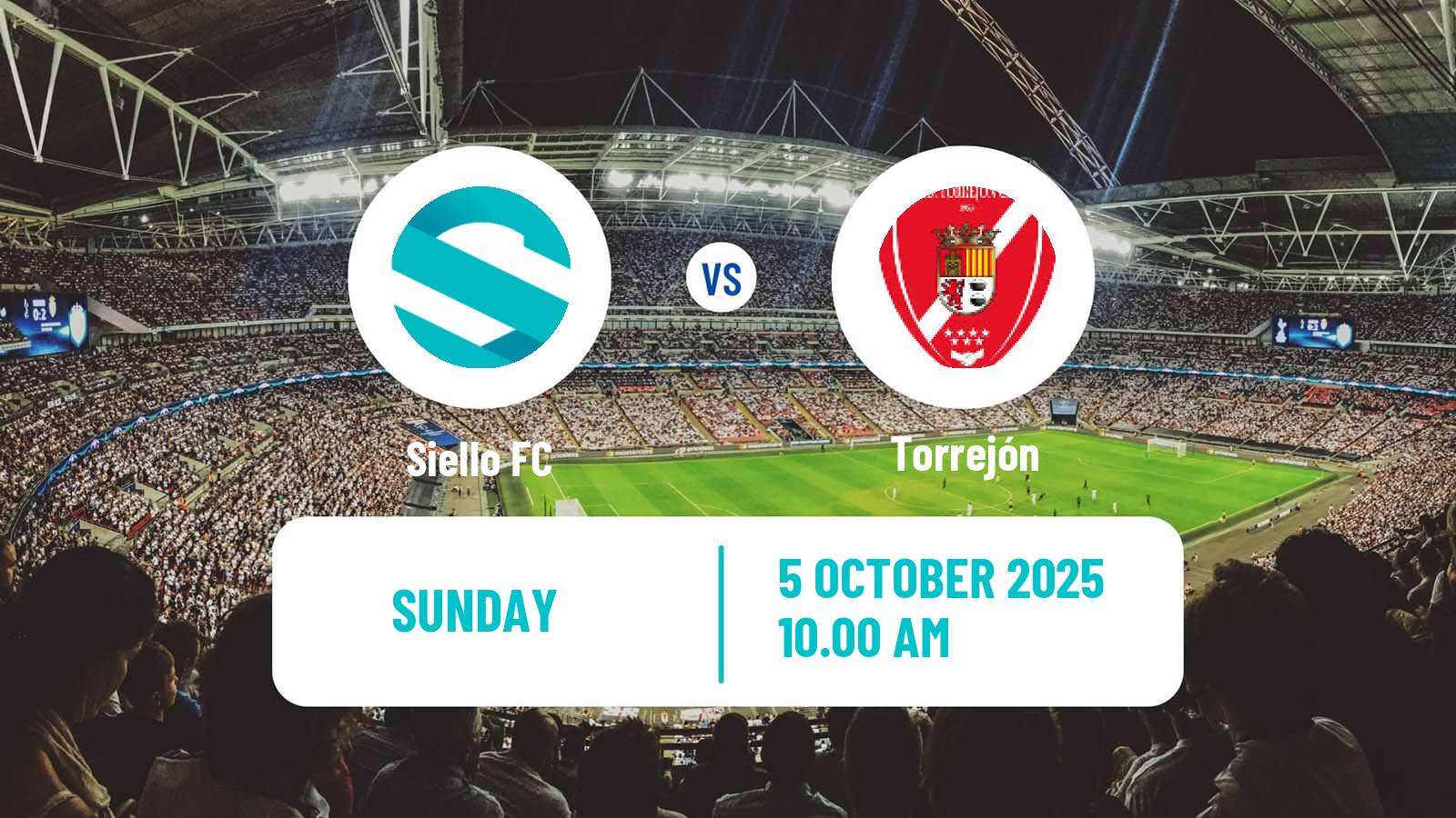 Soccer Spanish Tercera RFEF - Group 7 Siello - Torrejón