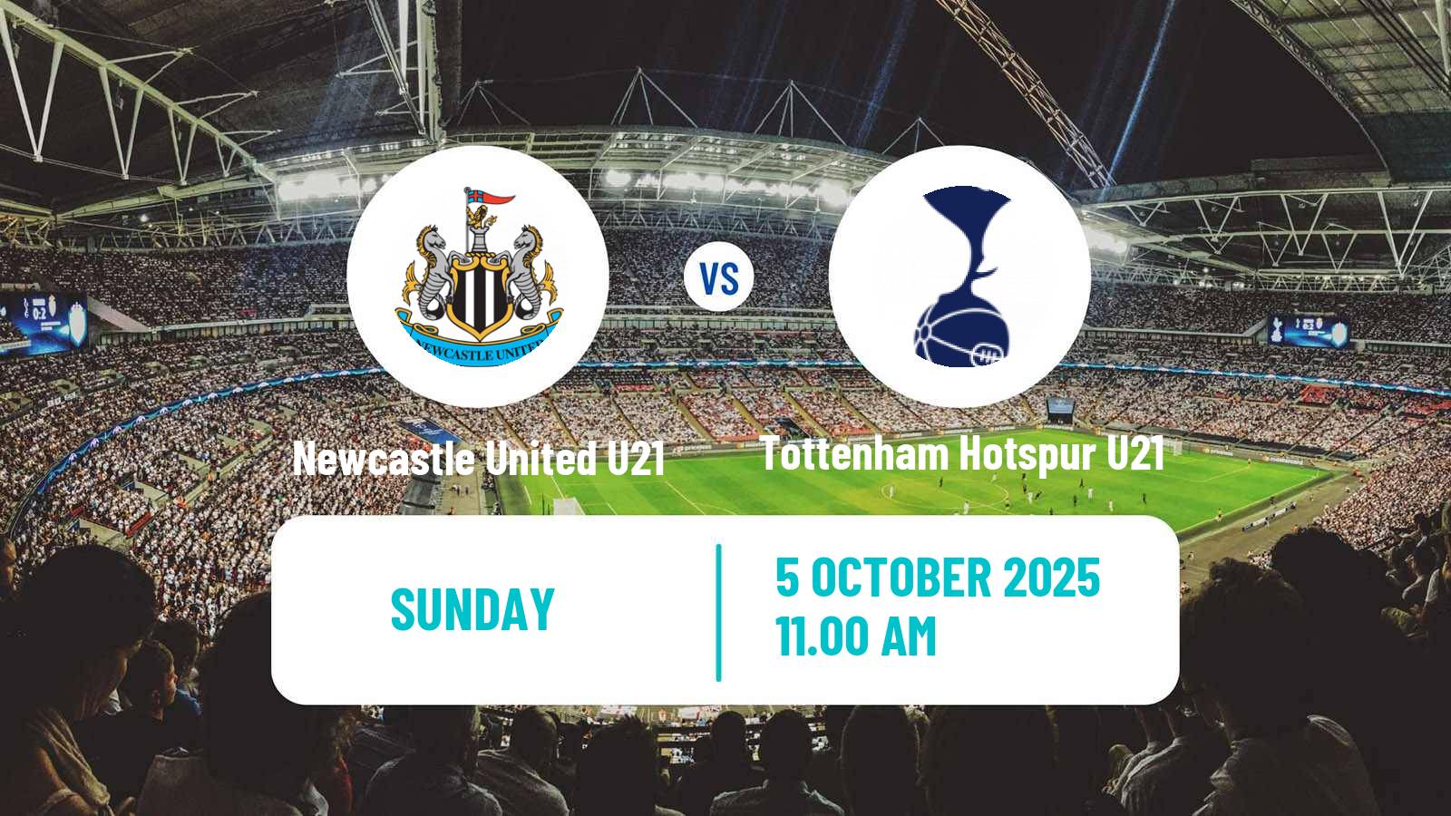 Soccer English Premier League 2 Newcastle United U21 - Tottenham Hotspur U21