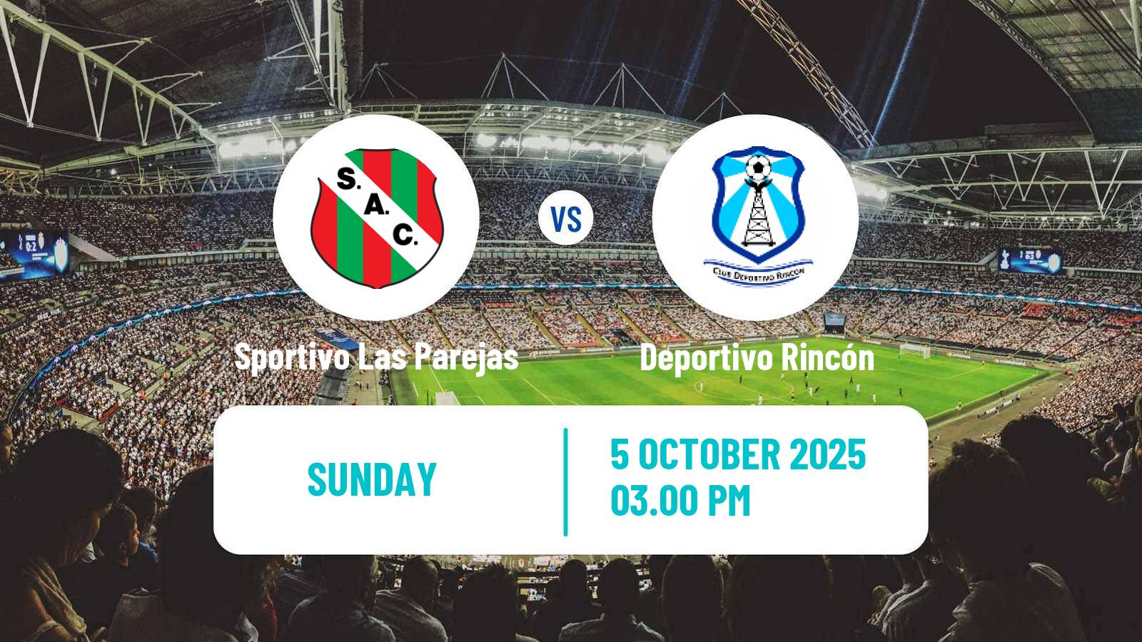 Soccer Argentinian Torneo Federal Sportivo Las Parejas - Deportivo Rincón