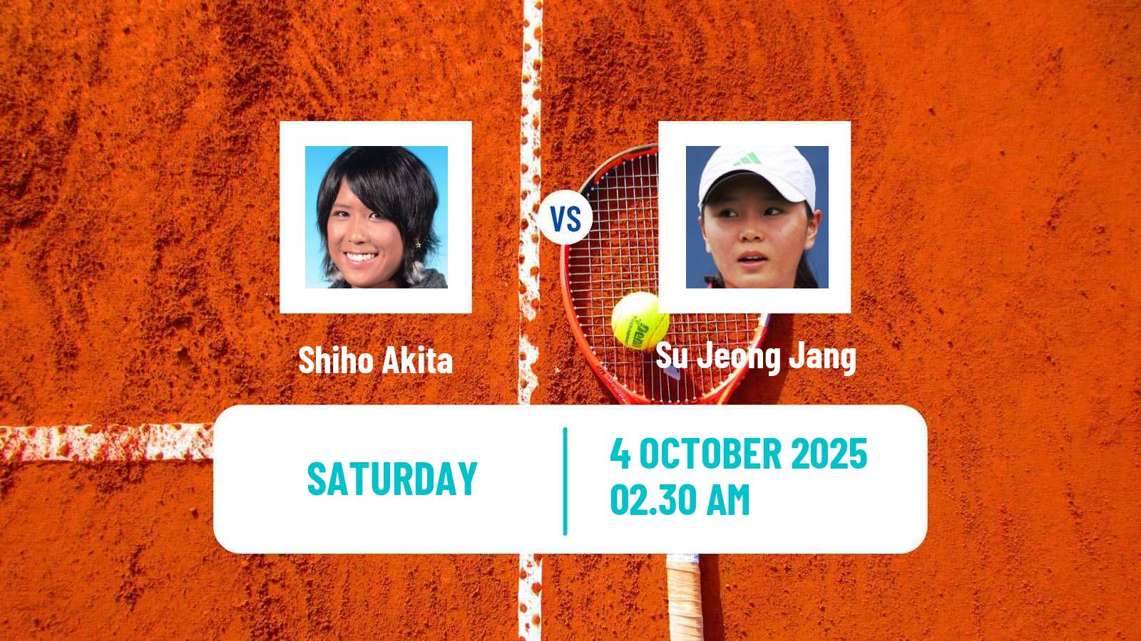 Tennis ITF W35 Darwin Women Shiho Akita - Su Jeong Jang
