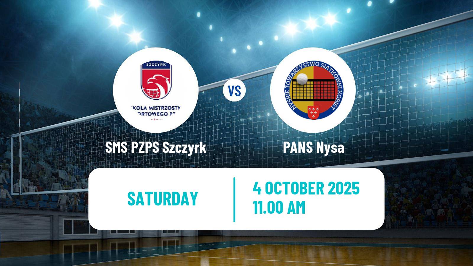 Volleyball Polish I Liga Volleyball Women SMS PZPS Szczyrk - Nysa