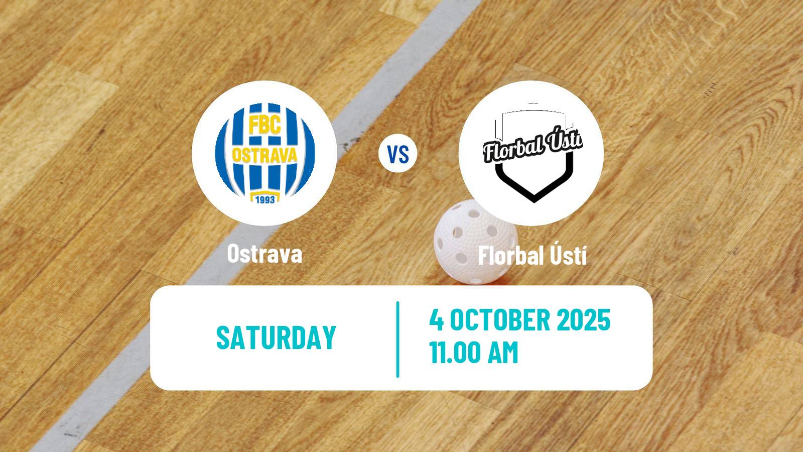 Floorball Czech Superliga Floorball Ostrava - Florbal Ústí