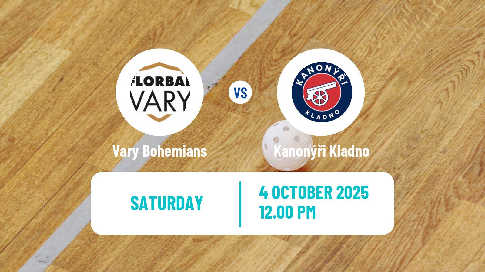 Floorball Czech Superliga Floorball Vary Bohemians - Kanonýři Kladno