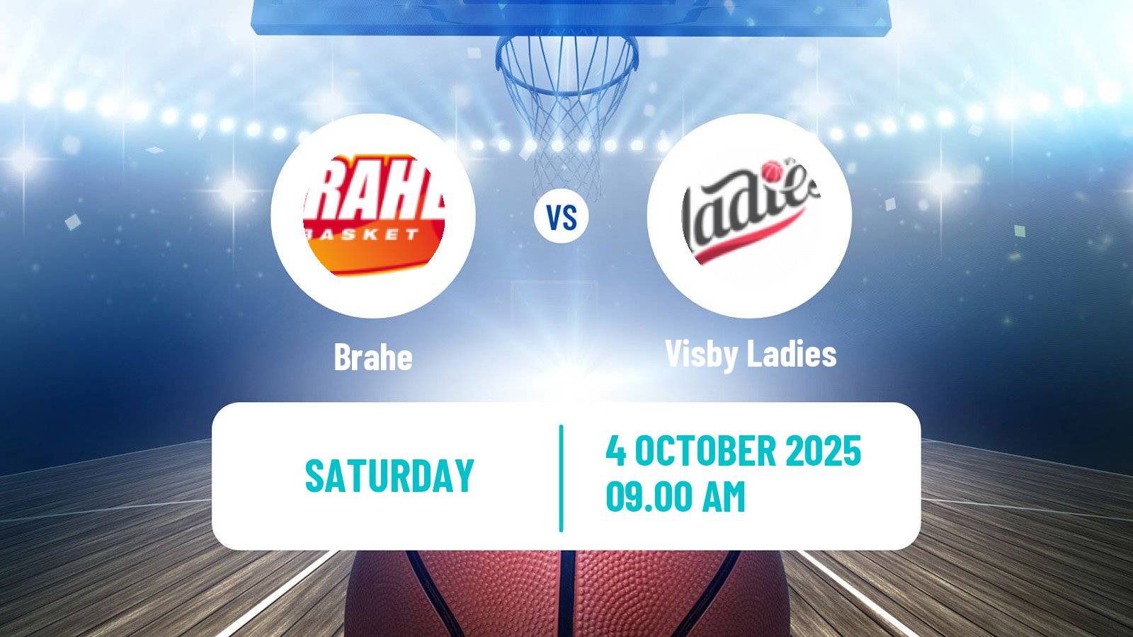 Basketball Swedish Basketligan Women Brahe - Visby