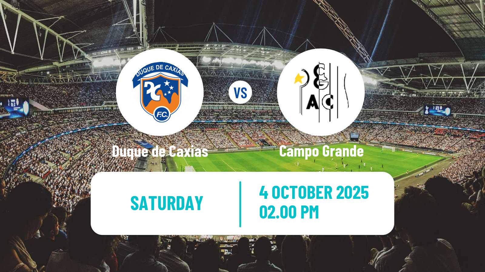 Soccer Brazilian Carioca B1 Duque de Caxias - Campo Grande