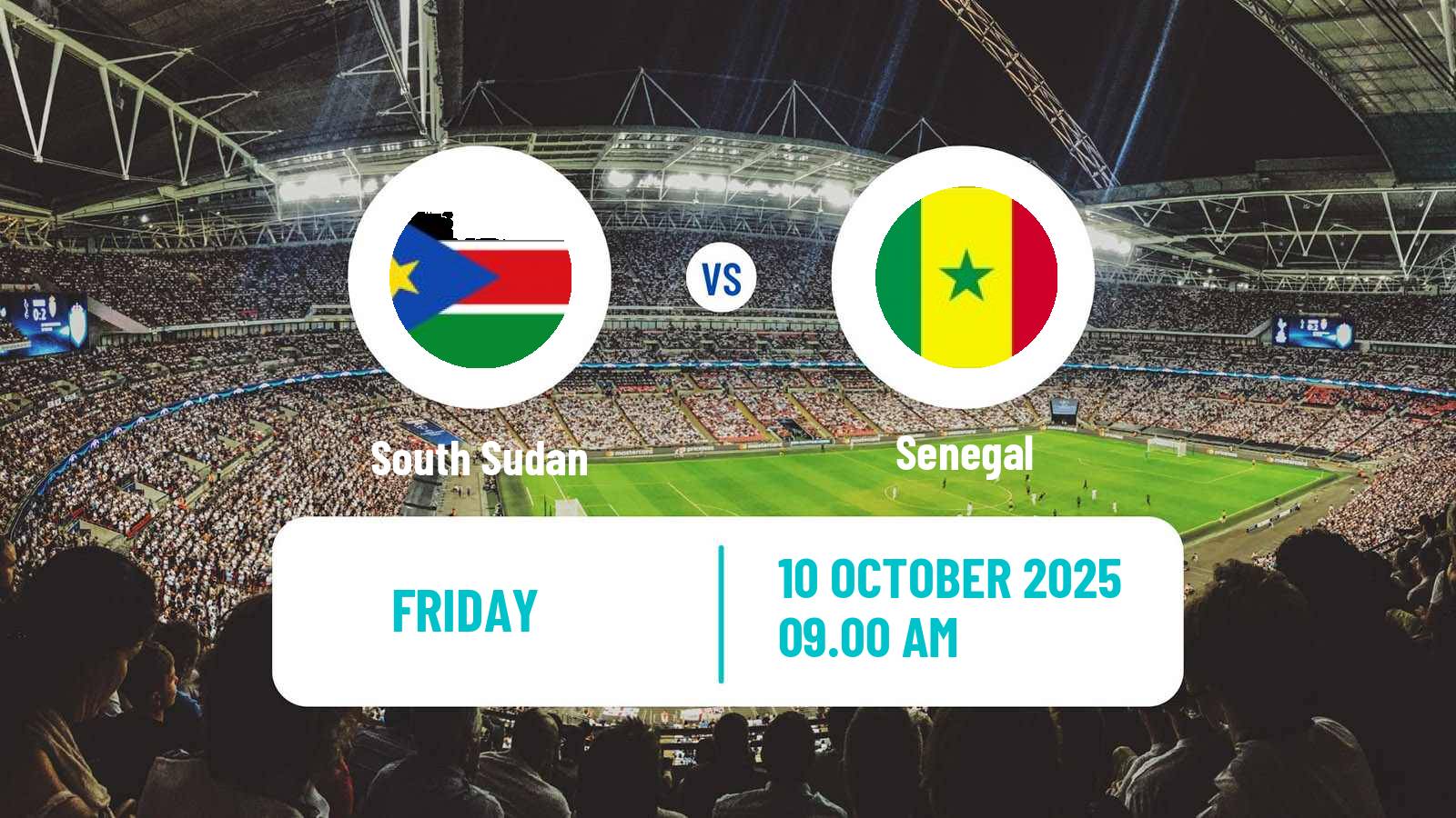 Soccer FIFA World Cup South Sudan - Senegal