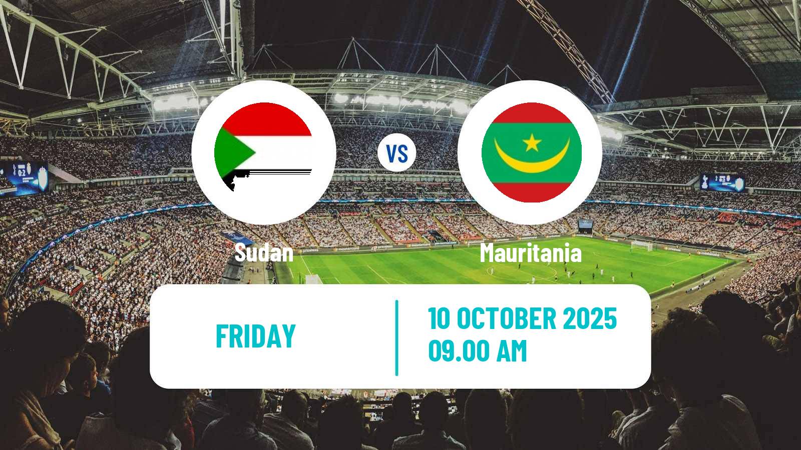 Soccer FIFA World Cup Sudan - Mauritania