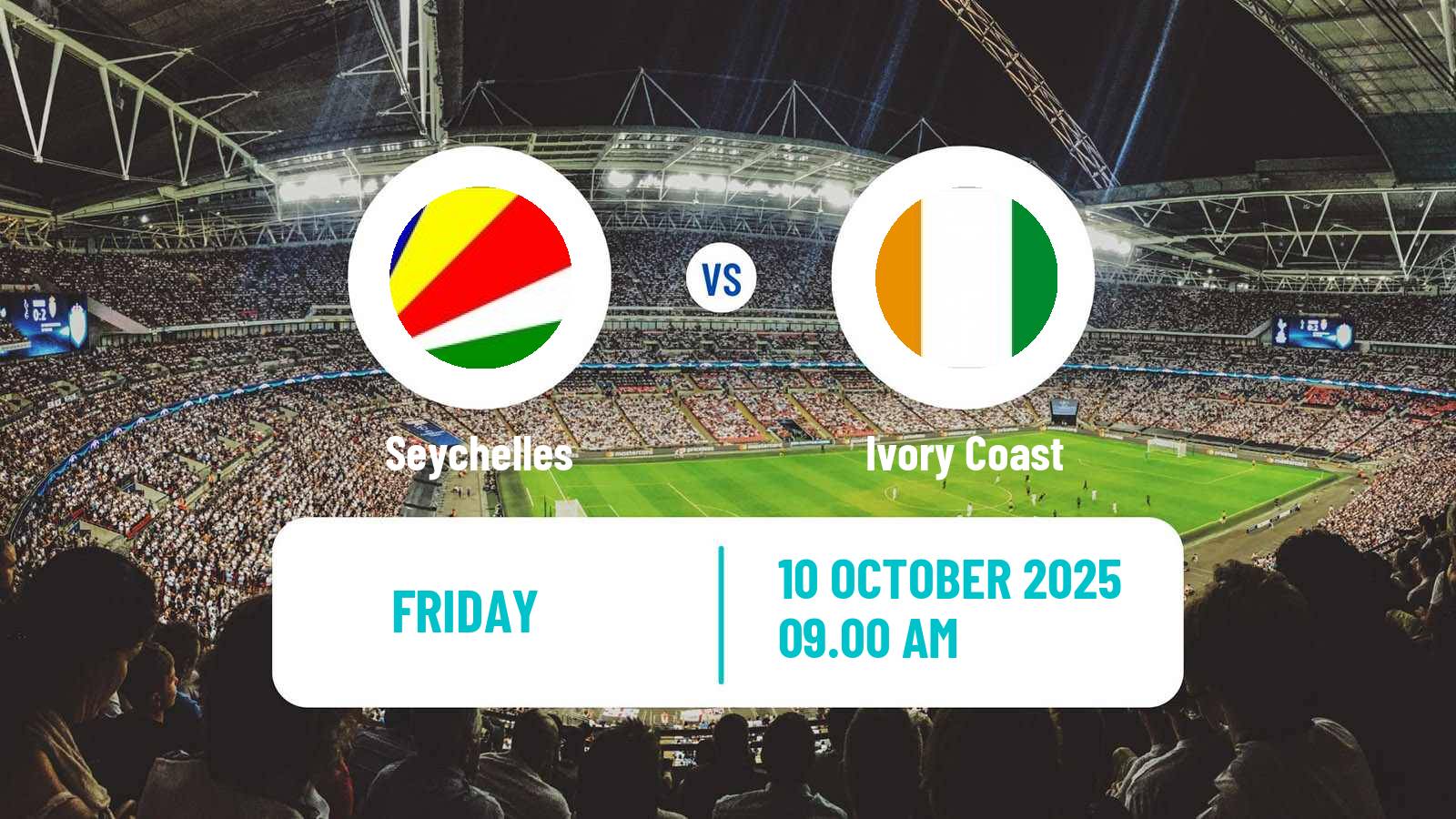 Soccer FIFA World Cup Seychelles - Ivory Coast