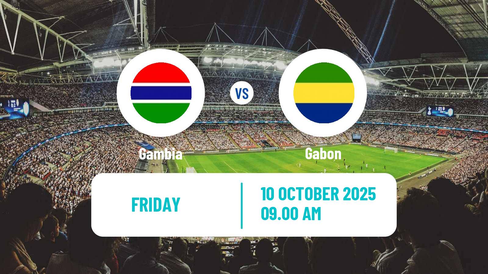 Soccer FIFA World Cup Gambia - Gabon