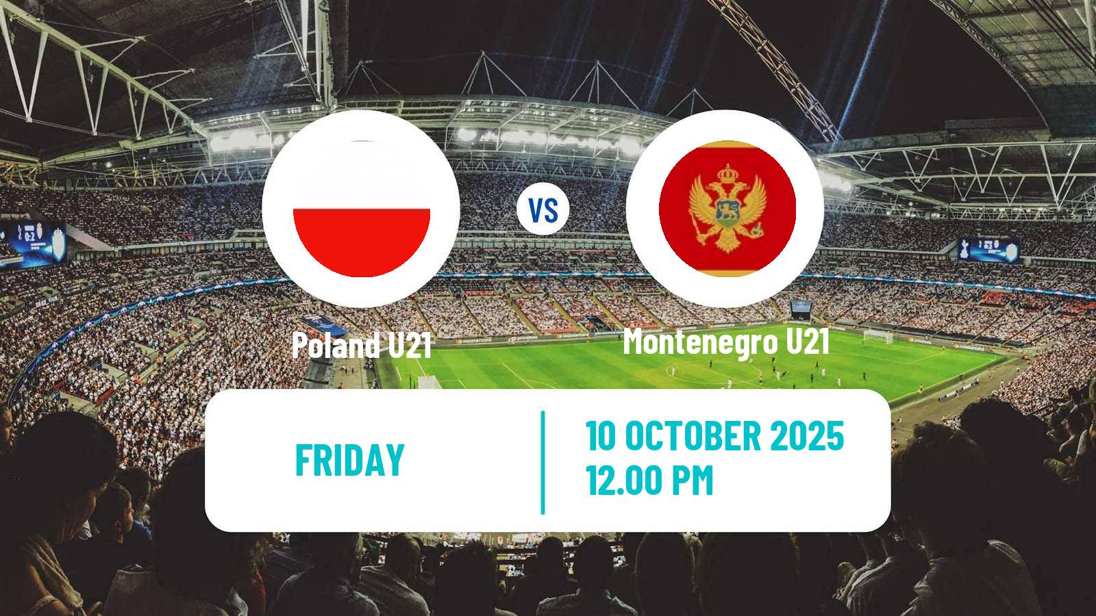 Soccer UEFA Euro U21 Poland U21 - Montenegro U21