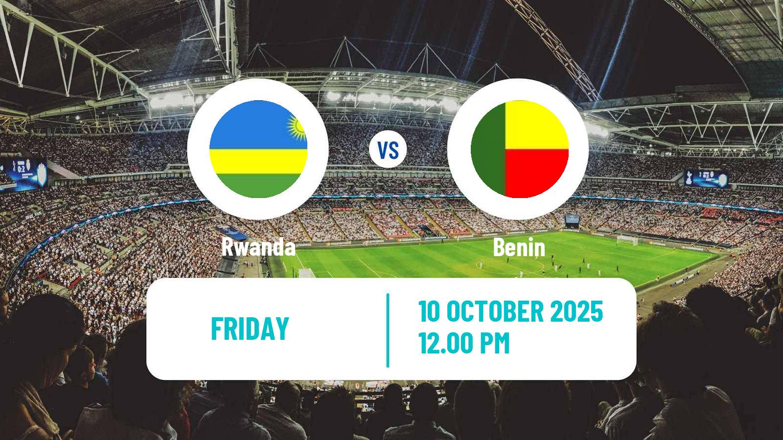 Soccer FIFA World Cup Rwanda - Benin