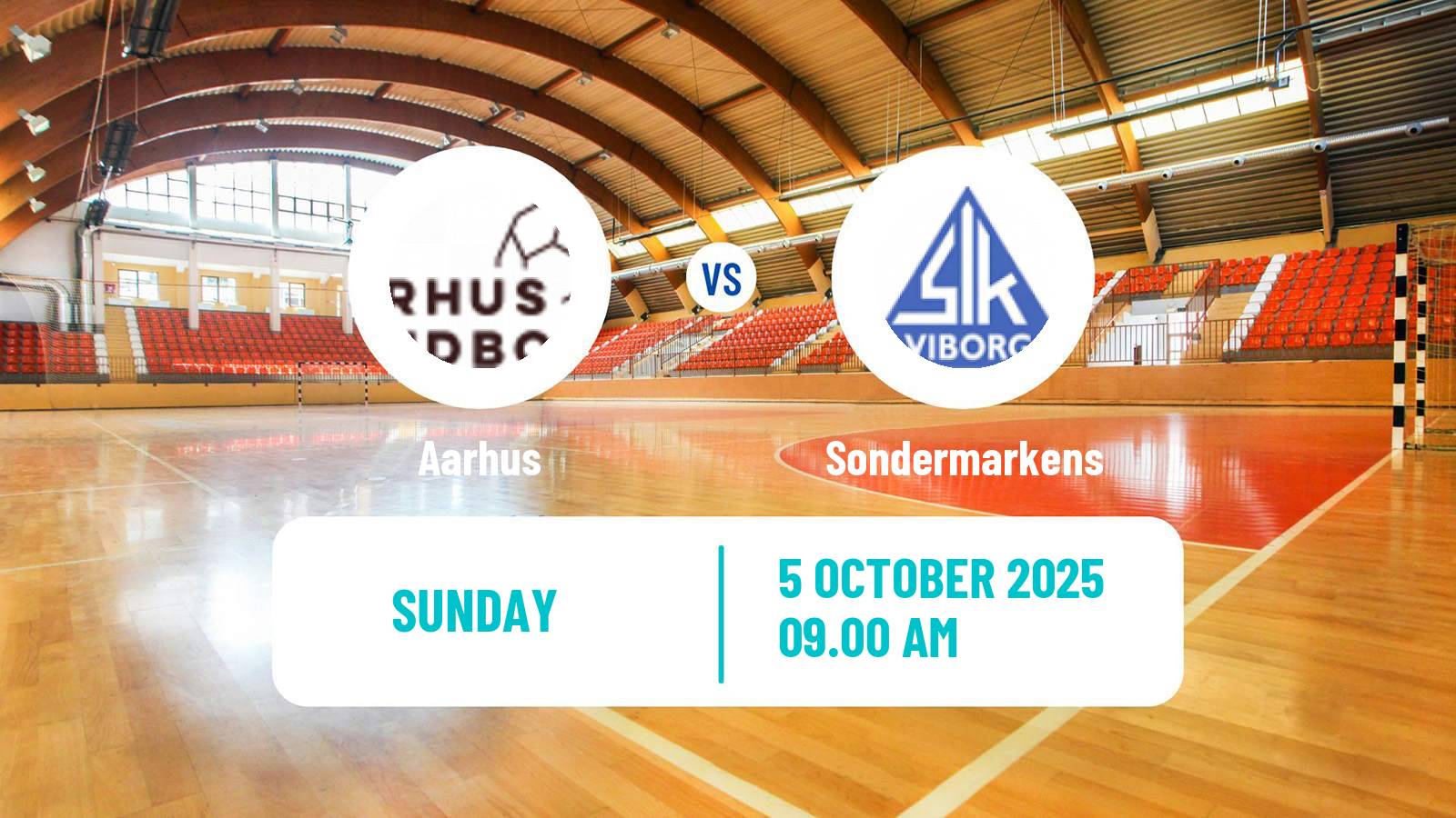 Handball Danish 1 Division Handball Women Aarhus - Sondermarkens