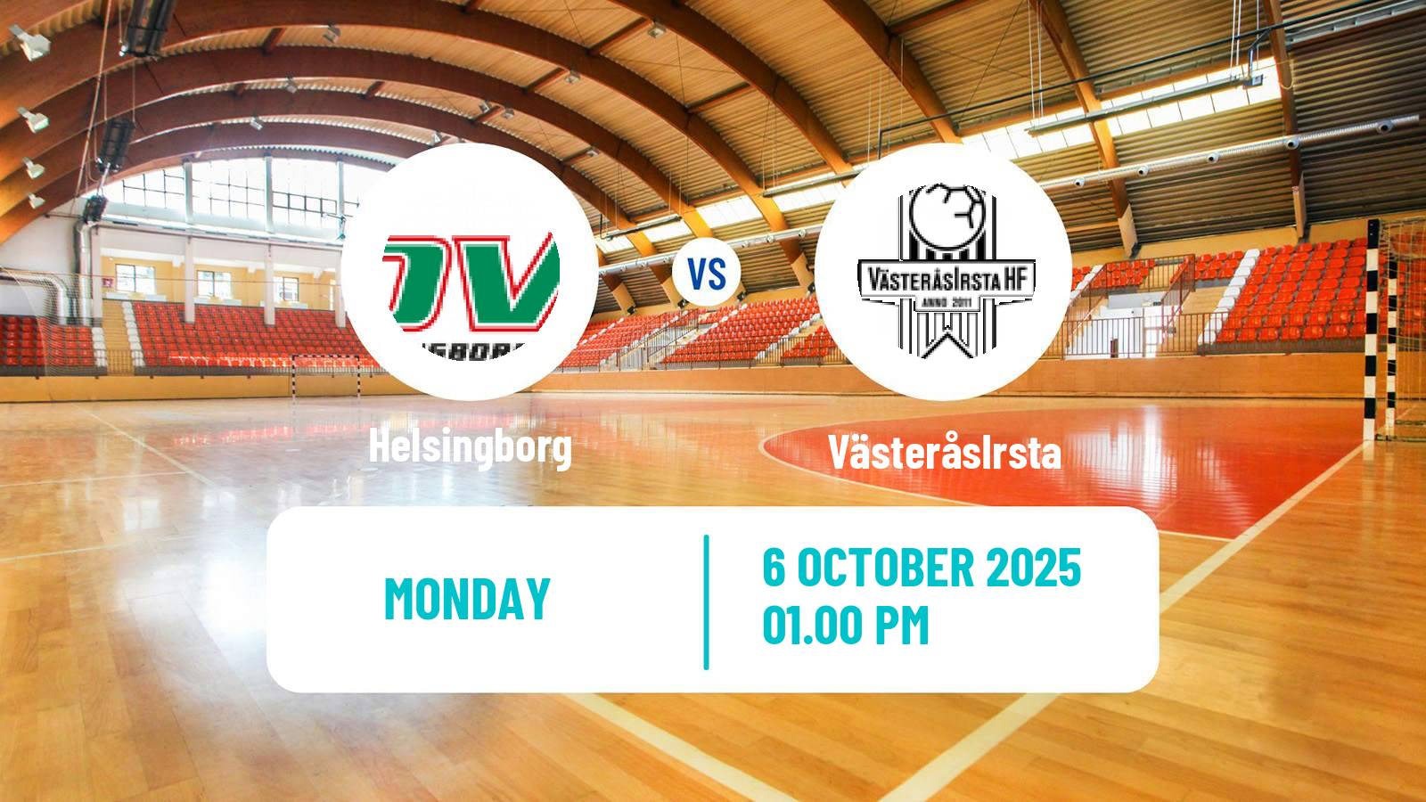 Handball Swedish Elitserien Handball Helsingborg - VästeråsIrsta