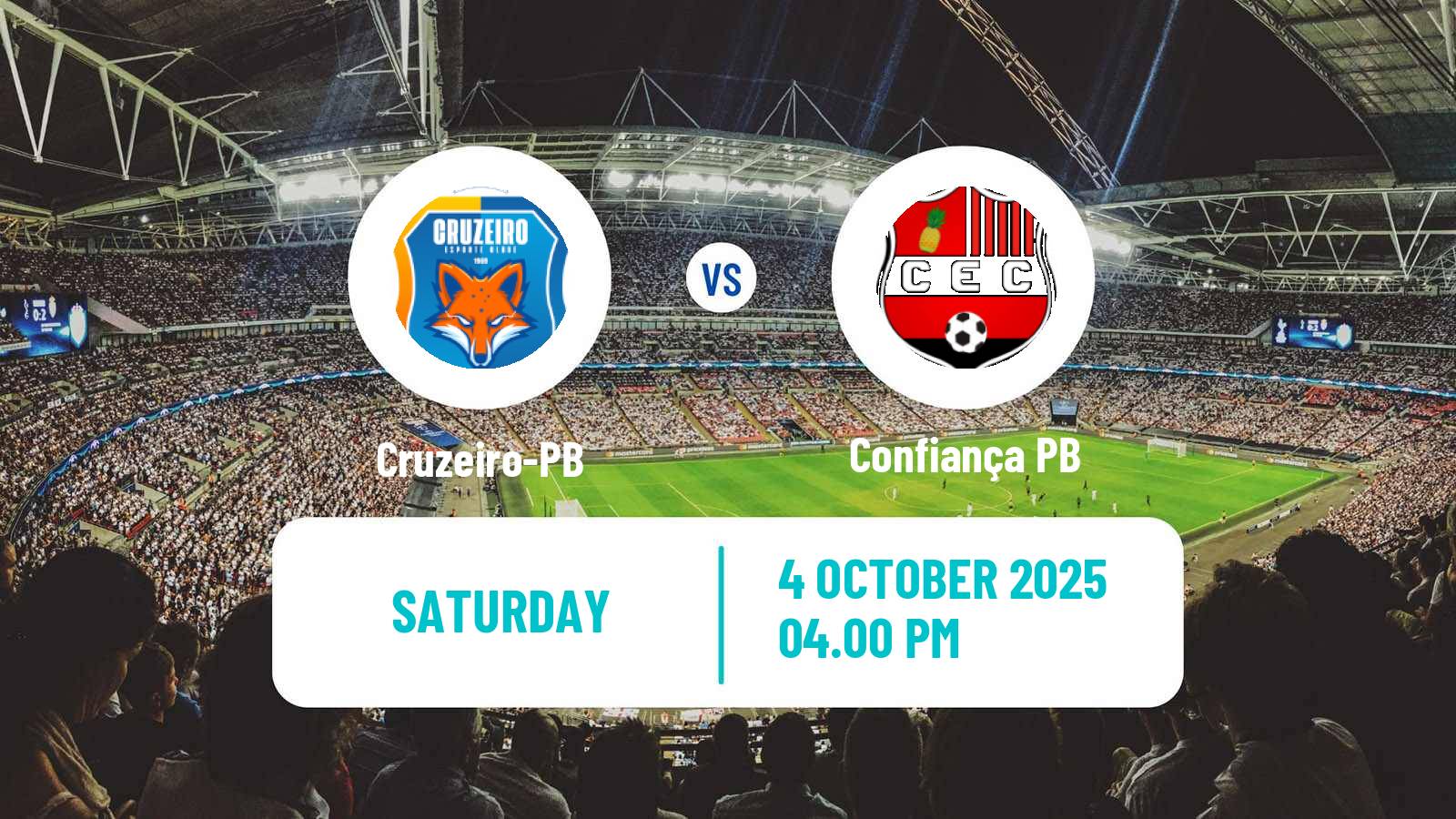 Soccer Brazilian Campeonato Paraibano 2 Cruzeiro-PB - Confiança PB