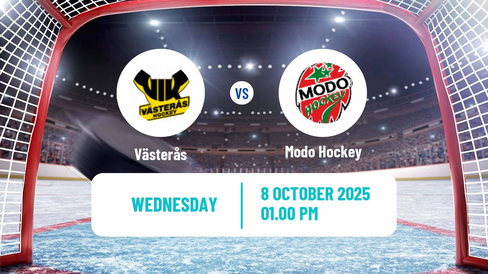 Hockey Swedish Hockey Allsvenskan Västerås - Modo